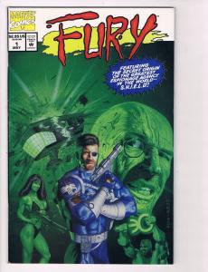 Fury # 1 Marvel Comic Books Agents Of S.H.I.E.L.D. Nick Fury Hydra Avengers! S51