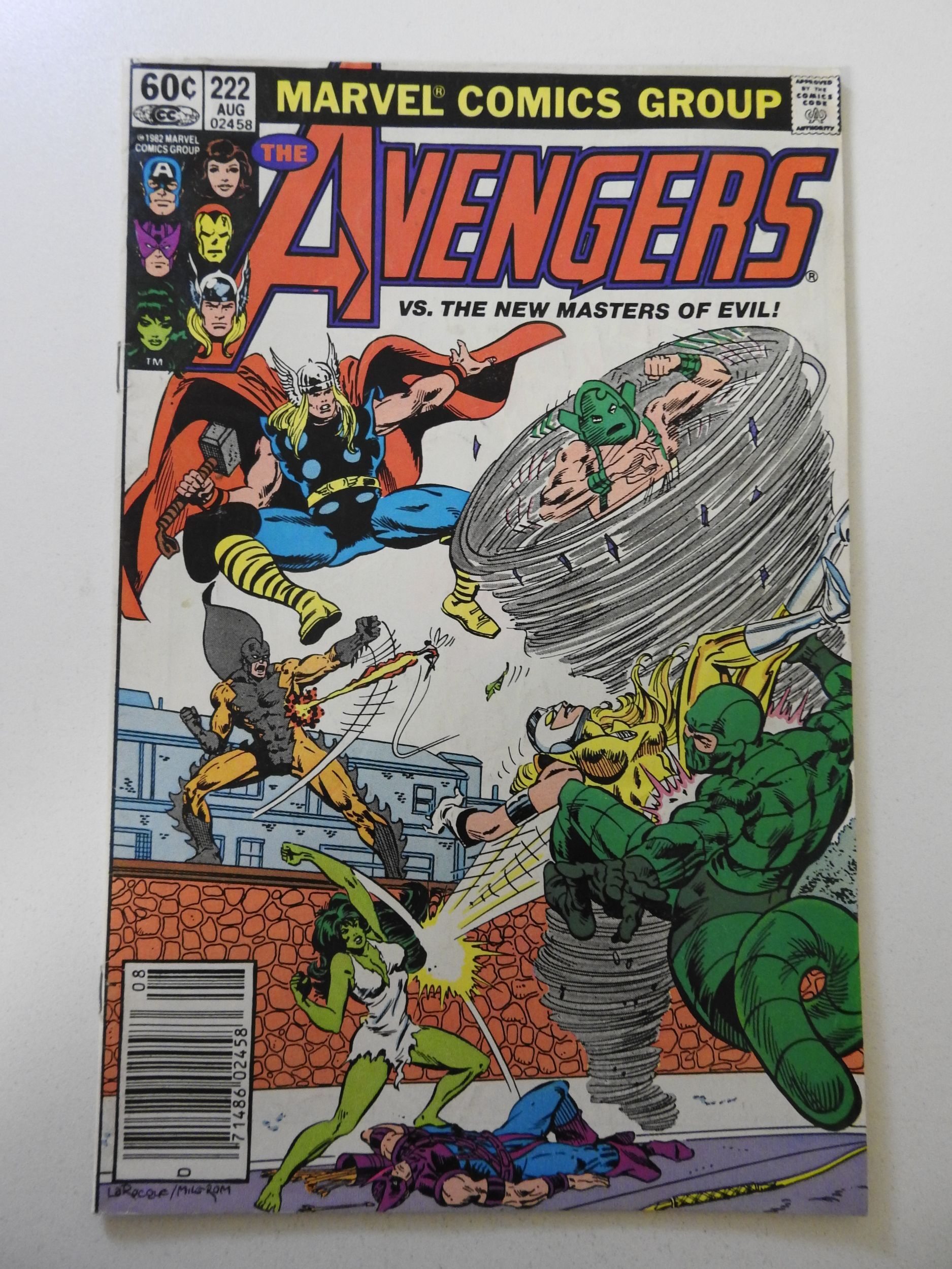 The Avengers #222 (1982) VG- Condition moisture stain | Comic Books ...