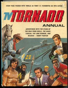 TV Tornado Annual  UK hardback Man From UNCLE- Lone Ranger