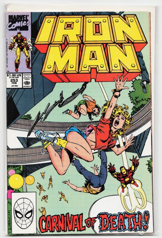Iron Man #253 (1990) Iron Man