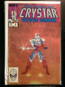 The Saga of Crystar, Crystal Warrior #4 Direct Edition (1983)