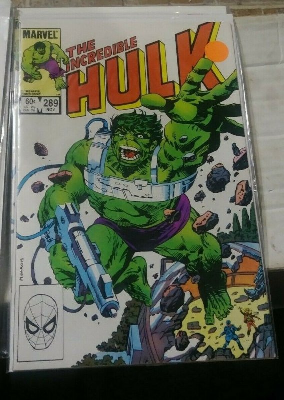 Incredible Hulk  # 289 1984 marvel avengers  modok abomination AVENGERS