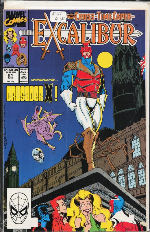 Excalibur #21 (1990) Excalibur