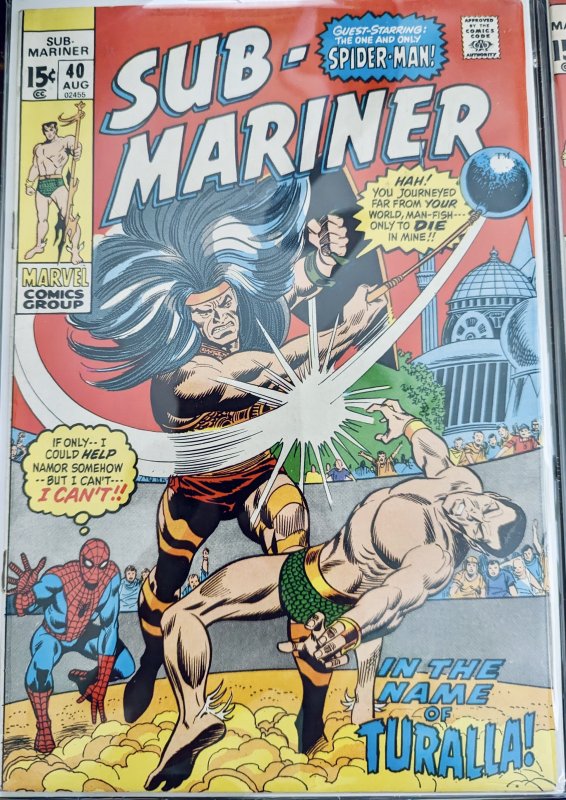 Sub-Mariner HIGH GRADE LOT. #40, 41, 42, 44 and #49.