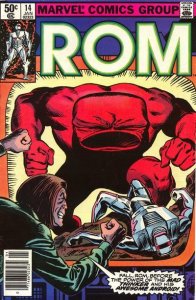 ROM #14 (Newsstand) FN ; Marvel | Spaceknight Mad Thinker Bill Mantlo