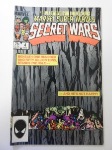 Marvel Super Heroes Secret Wars #4 (1984) FN+ Condition!