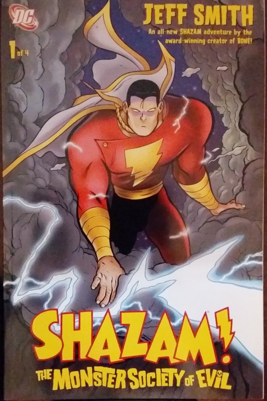 Shazam!: The Monster Society of Evil #1-3 (2007) complete mini-series