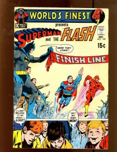 World's Finest Comics #199 - Flash Vs. Superman! (2.5/3.0) 1970