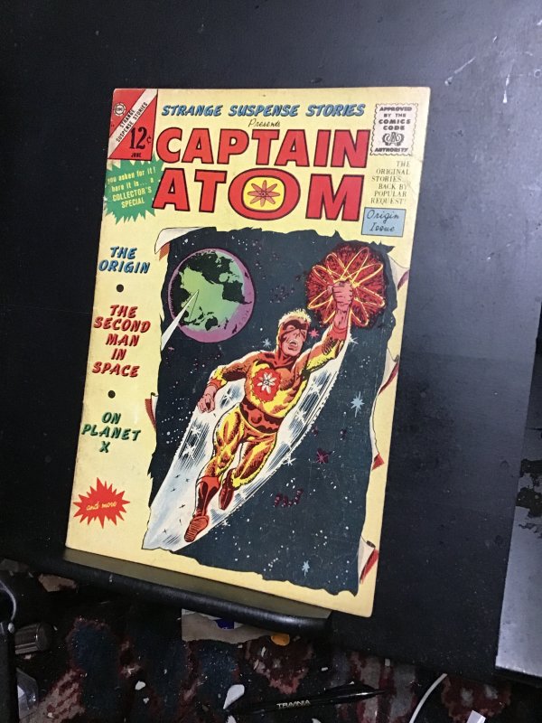 Strange Suspense Stories #75 (1965) Origin Captain Atom!  Ditko! FN+ Oregon CERT