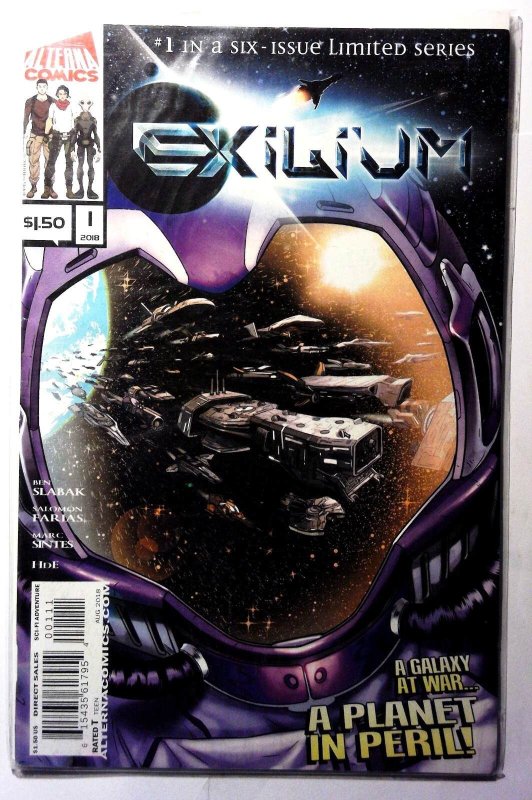 Exilium #1 (2018) Alterna Comics 1st Print Comic Book