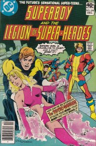 DC Comics! Superboy and the Legion of Super-Heroes! Issue #258!