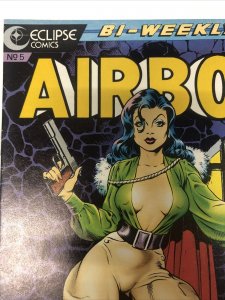 Airboy (1986) # 5 (VF/NM) Variant Cover • Eclipse Comics • Dave Stevens • Dixon