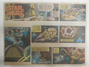 Star Wars Sunday Page #2 by Russ Manning from 3/18/1979 Large Half Page Size!