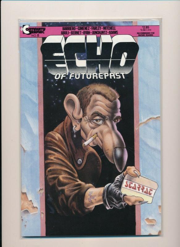 Continuity Comics ECHO OF FUTUREPAST #8 Neal Adams Art VF/NM (HX831)