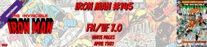 Iron Man 145 FN/VF 7.0 Marvel 1981