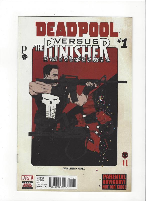 DEADPOOL VS PUNISHER #1 MARVEL  COMICS NM