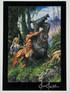 TARZAN JOE JUSKO ART PRINT SIGNED