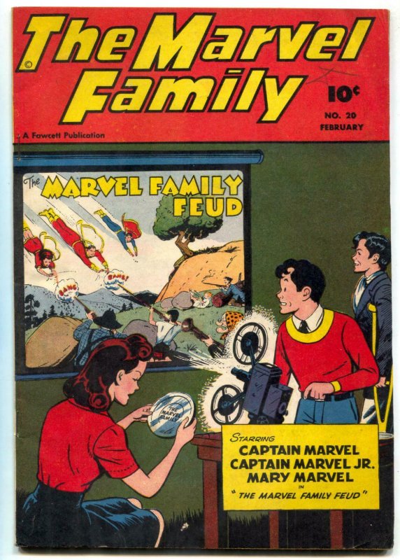 The Marvel Family #20 1948- Captain Marvel Golden Age VF 