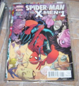 SPIDER-MAN AND THE X-MEN  # 1  JEAN GRAYS ACADEMY  MUTANTS saurion 