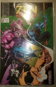 Zen Intergalactic Ninja Color #2 Poly Bagged with Card Entity Comics 1995 (NM)