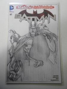 Batman #47 Harley's Little Black Book Alex Ross Sketch Cover (2016)