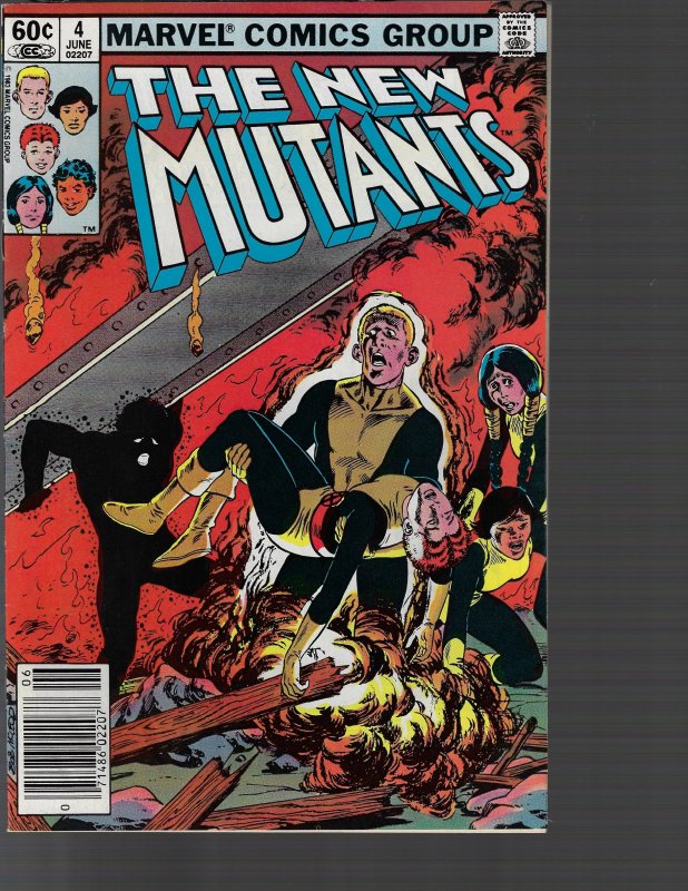 New Mutants #4 (Marvel, 1983)