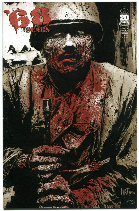 '68 Scars #2, 1st Print, NM, Zombie, unDead. Vietnam War, 2012, more in store 