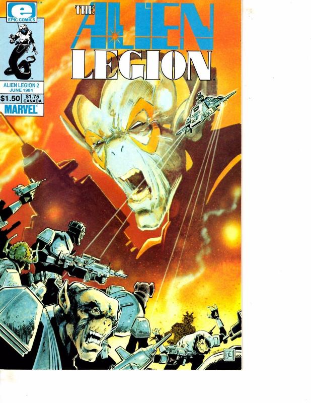 Lot Of 3 Alien Legion Epic Comic Book #1 2 3   MS22