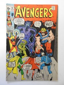 The Avengers #91 (1971) FN- Condition!