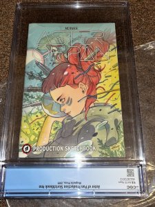 Aster of Pan Production Sketchbook 2019 Early Momoko Cover, CGC 9.8, Only Graded
