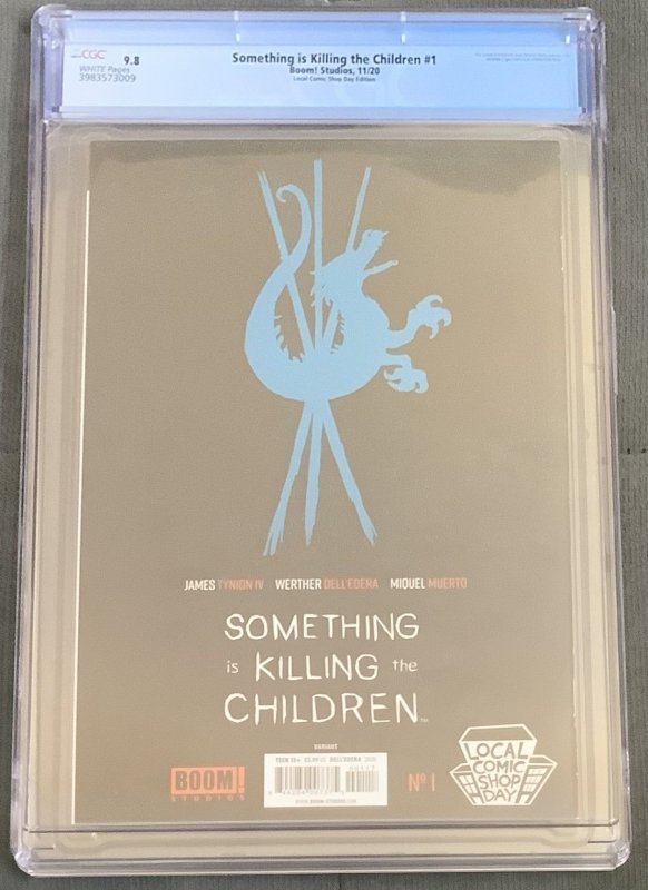 Something is Killing the Children #1 Local Comic Shop Day Edition. CGC 9.8.