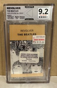 THE BEATLES GRAMMY AWARD WINNING ALBUM 5x PLATINUM W/ HYPE STICKER Rewind 9.2