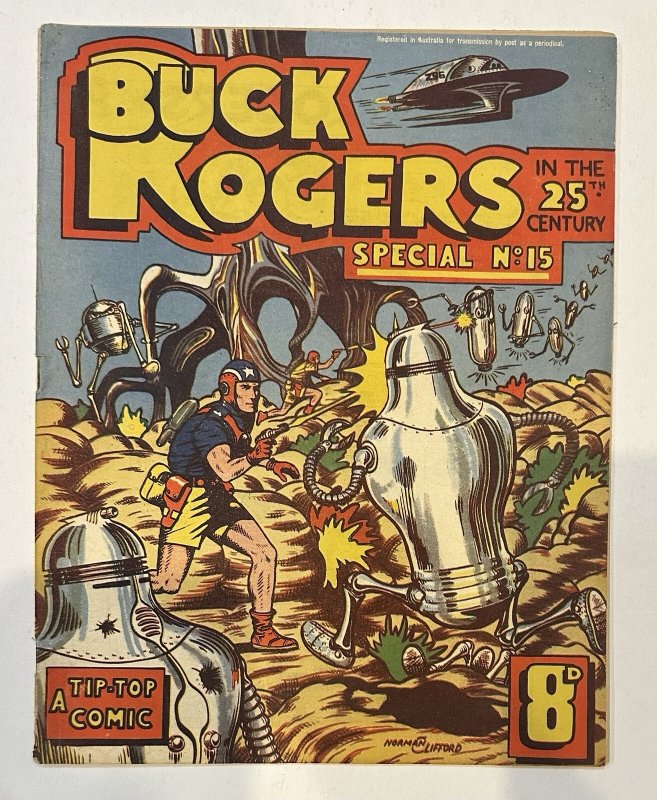 1951 TIP TOP COMICS BUCK ROGERS SPECIAL EDITION #15 Australian Issue! Rare!