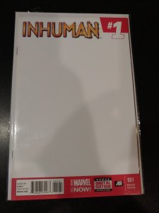 INHUMAN #1 BLANK VARIANT NM