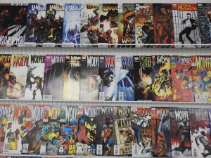 Huge Lot of 220+ Comics W/ All Wolverine!! Average VF- Condition!