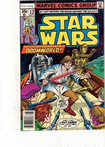Star Wars #12 (1978) NM- Luke, Han, Leah, Chewbacca, Obi-Wan, BEANTOWN CERTIF!
