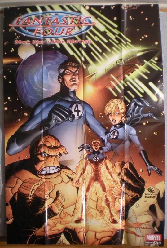 FANTASTIC FOUR Promo poster, 24 x 36, 2002, Unused, more FF in our store