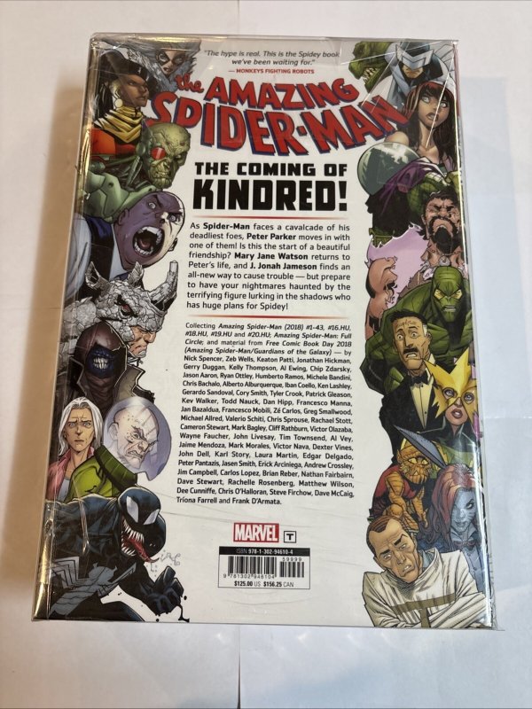 Amazing Spider-Man by Nick Spencer Omnibus Vol 1 DM Cover • Marvel  (Sealed)