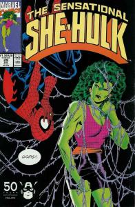 Sensational She-Hulk, The #29 FN ; Marvel | Mike Zeck - Spider-Man