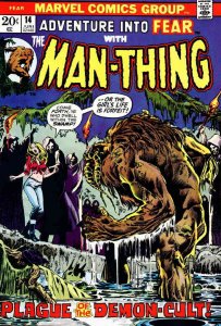 Fear #14 FN ; Marvel | Man-Thing - Adventure Into Fear