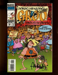 (1993) Sergio Aragones Groo the Wanderer #106 - SIGNED BY SERGIO ARAGONES! (9.0)