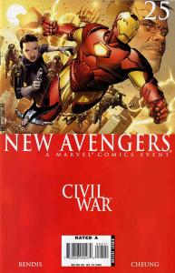 New Avengers #25 FN ; Marvel | Bendis Civil War