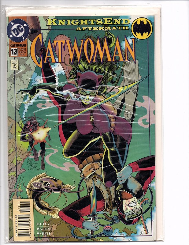 DC Comics (1993) Catwoman #13 Jim Balent Art KnightsEnd Aftermath Batman Robin