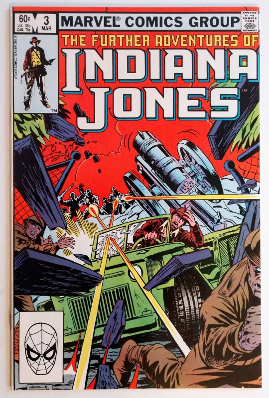 The Further Adventures of Indiana Jones #3 (NM-, 1983)