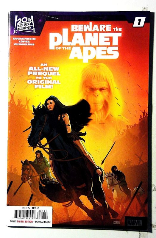 Beware the Planet of the Apes #1 (2024) Marvel Comics 1st Print Comic Book