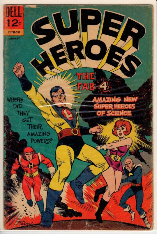 Superheroes #1 (1967) 5.0 VG/FN