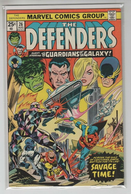 DEFENDERS (1972 MARVEL) #26 FN/VF A96566