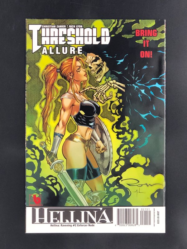 Hellina #2 (2018) Enforcer Nude Cover