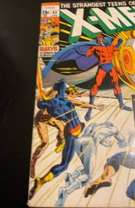 The X-Men #63 (1969)neal admas vs magneto