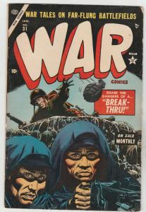 War #31 (Jan-55) VG/FN Mid-Grade 